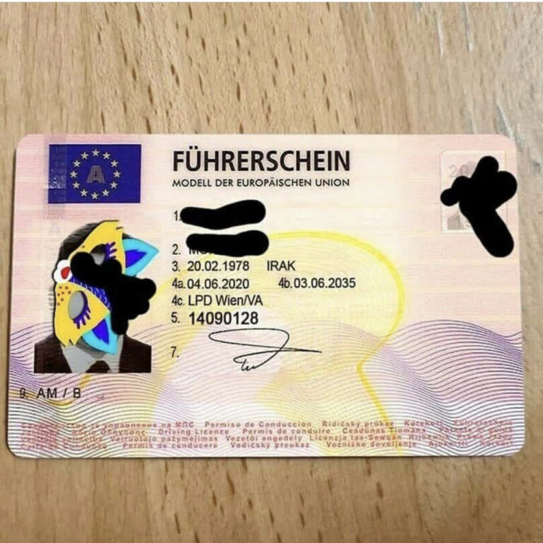 Österreichischen Führerschein Kaufen
